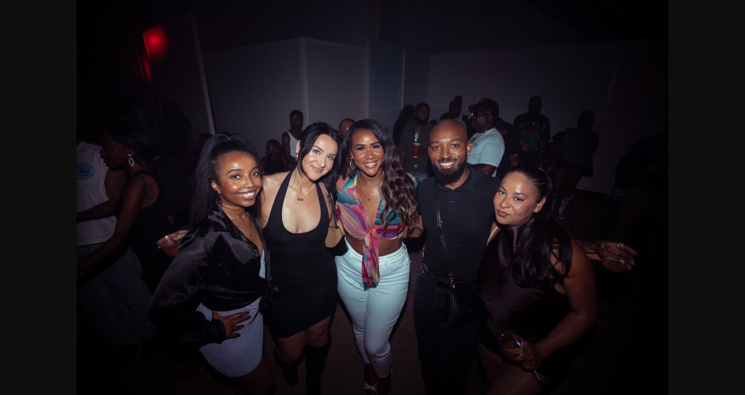 A group of guests at The Last Friday at White Hall Nashville